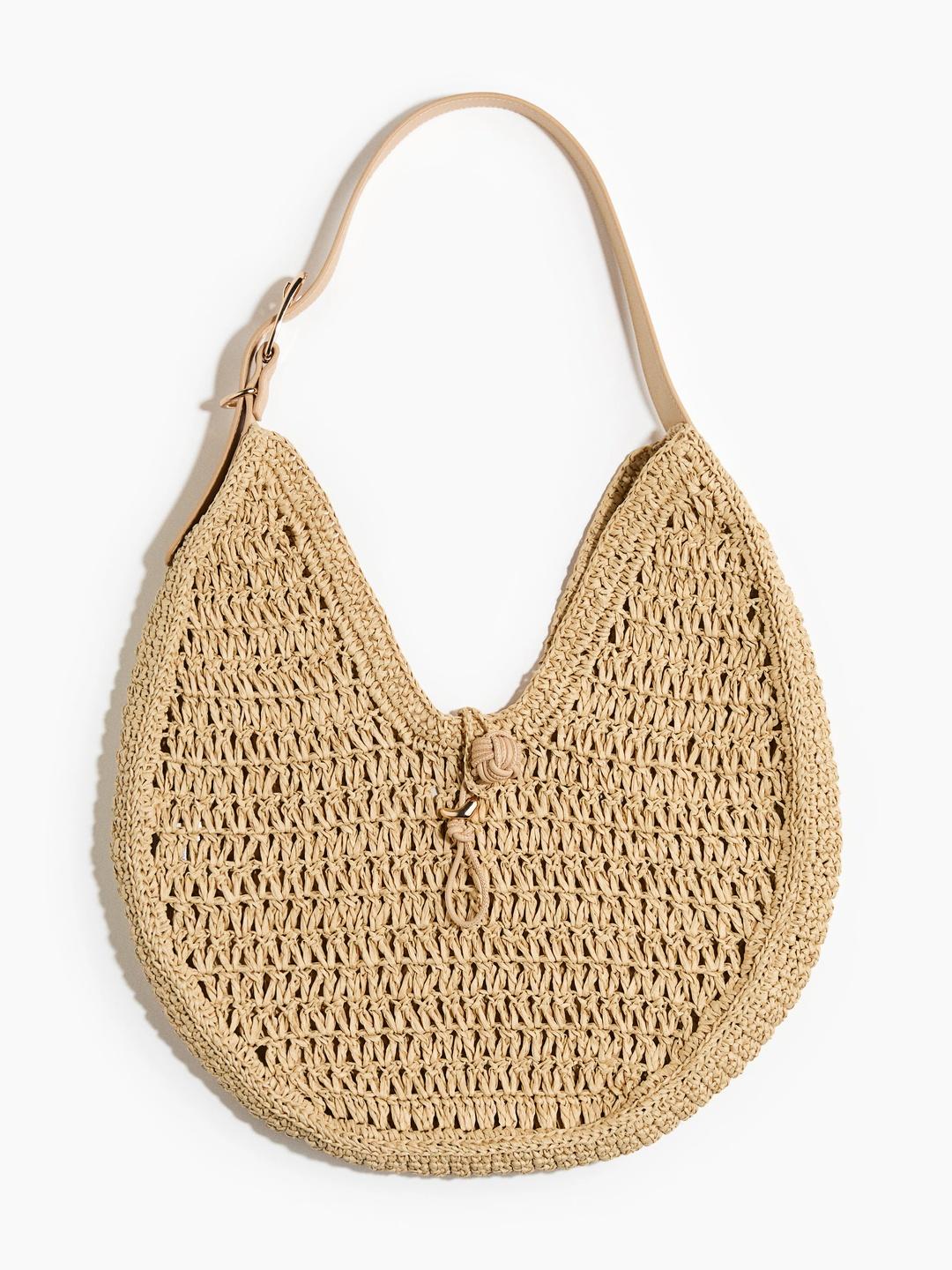 Buy H&M Self Design Buckle Detail Medium Crochet Shoulder Bag -  - Accessories for Women