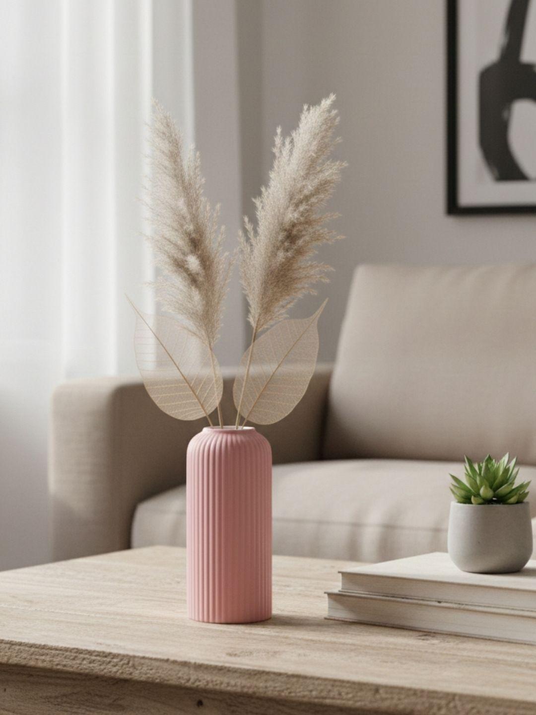 Buy Kreative Arts Pink Ceramic Flower Vase -  - Home for Unisex