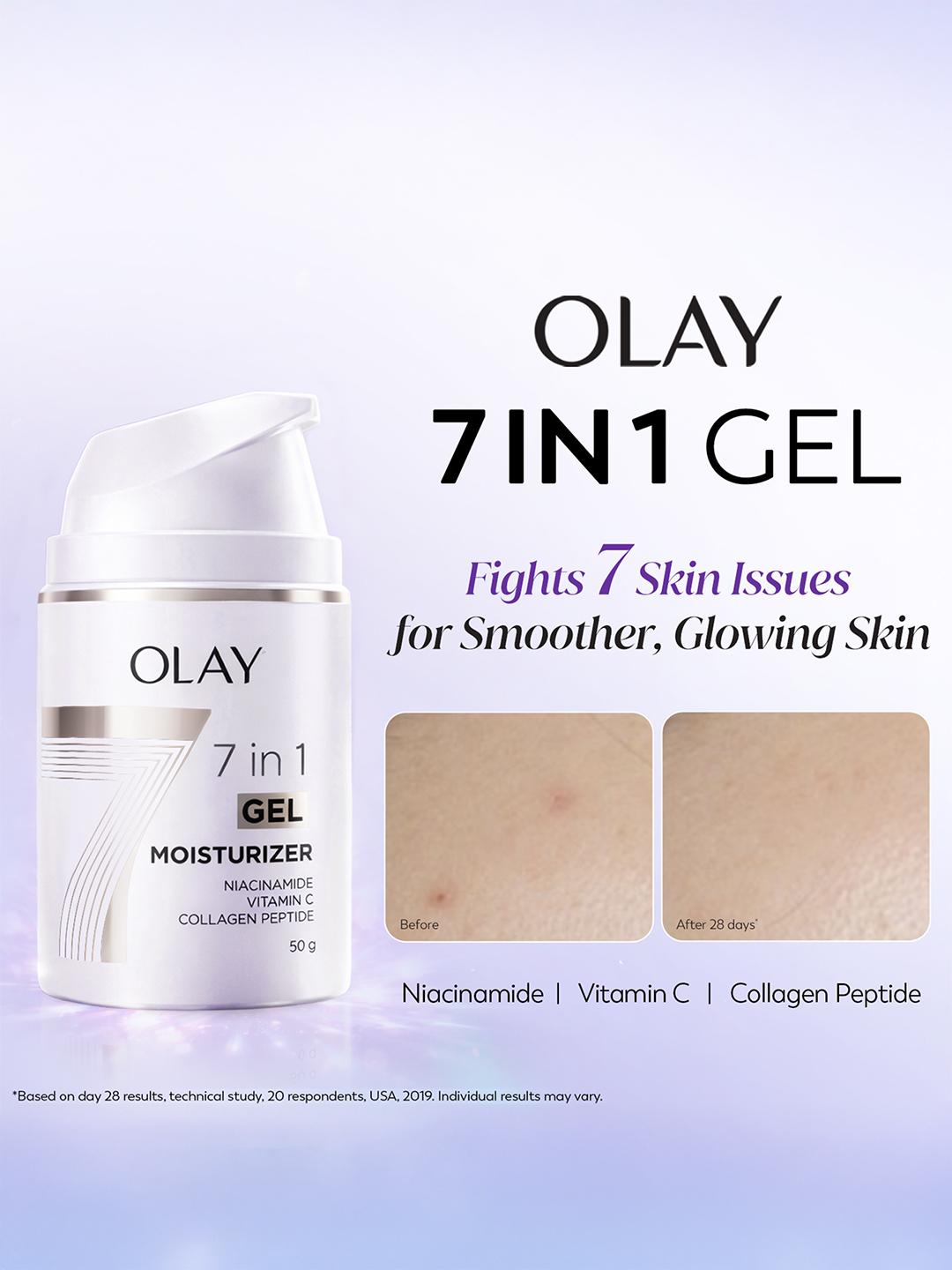 Buy Olay 7in1 Lightweight Gel Moisturizer With Niacinamide Vit C & Collagen Peptide 50g - - Personal Care for Women
