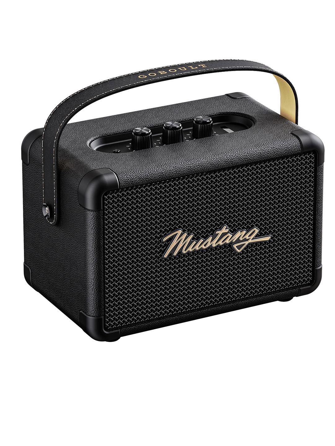 Buy GOBOULT Mustang GT 40, Dual Drivers, Bass Radiator Speaker (Apex Black, Stereo Channel) - - Accessories for Unisex