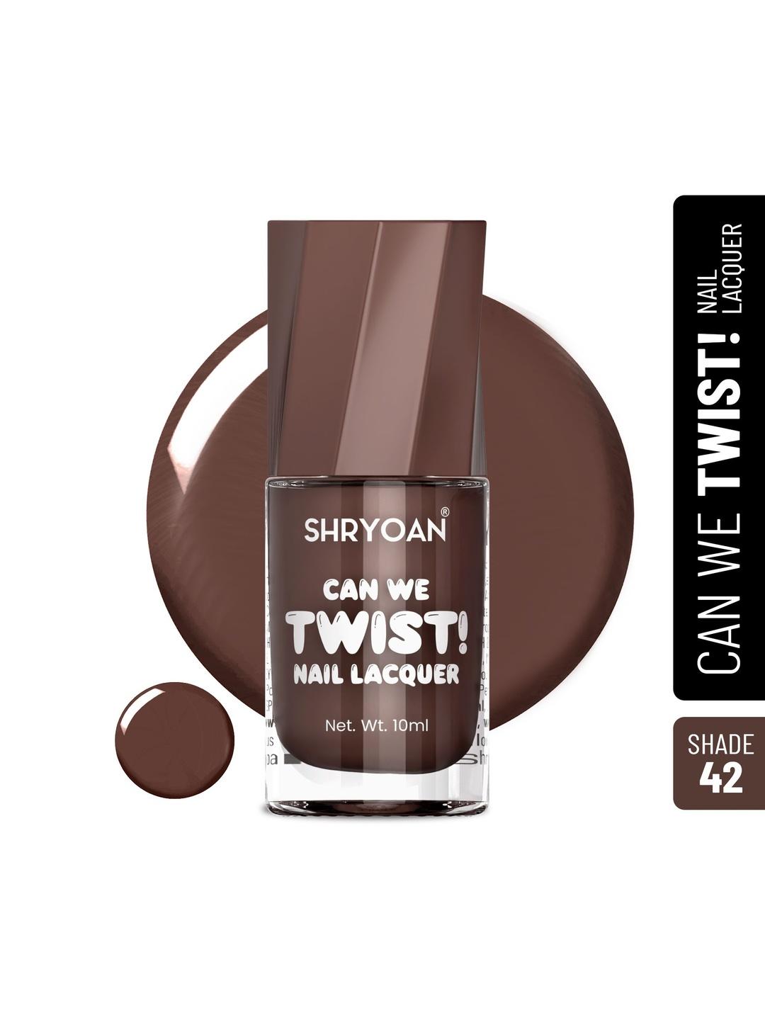 Buy SHRYOAN Can We Twist Long Lasting Nail Polish 10 Ml Shade 42 - - Personal Care for Women