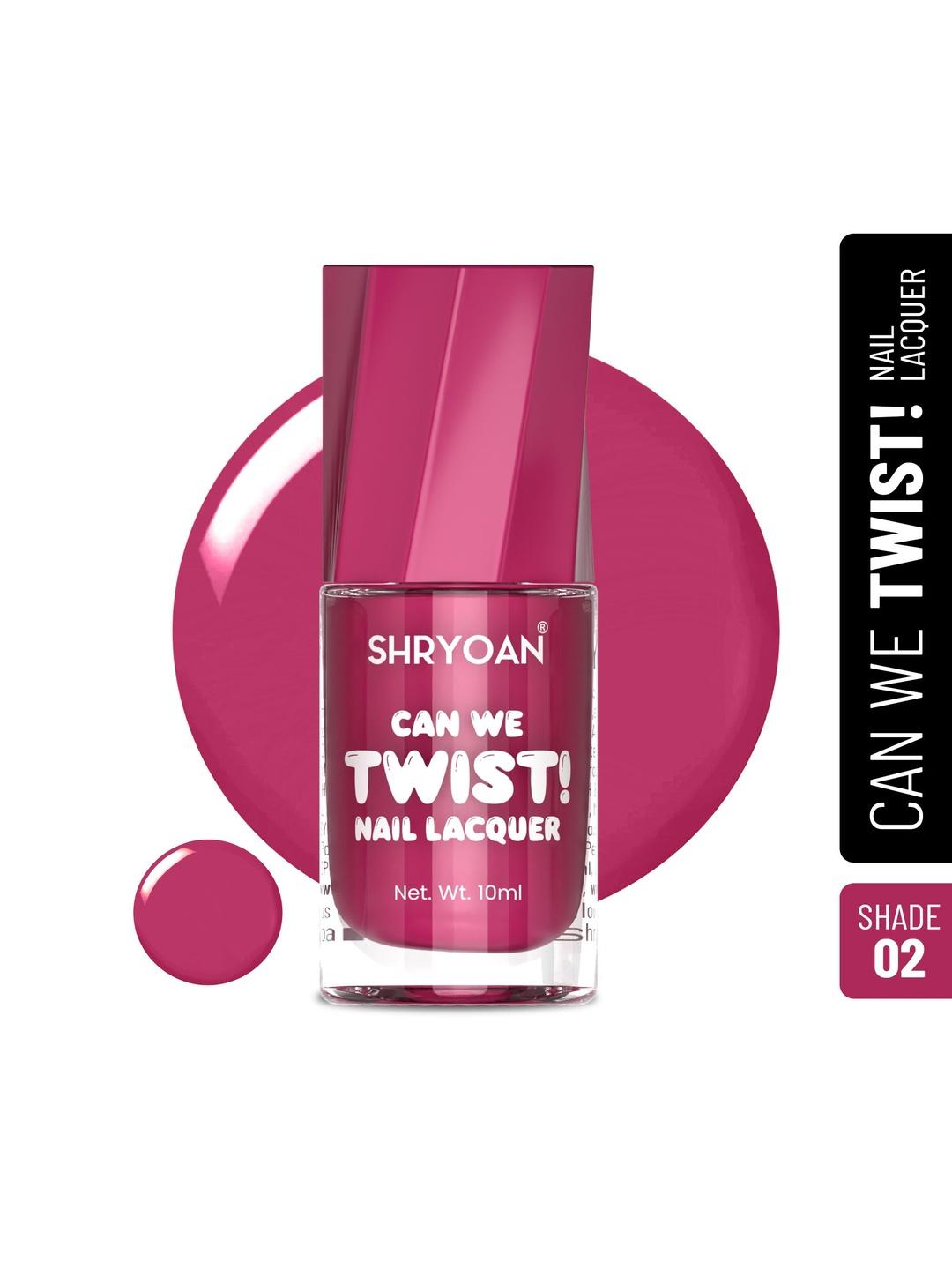 Buy SHRYOAN Can We Twist Long Lasting Nail Polish  9ml  Shade 02 -  - Personal Care for Women