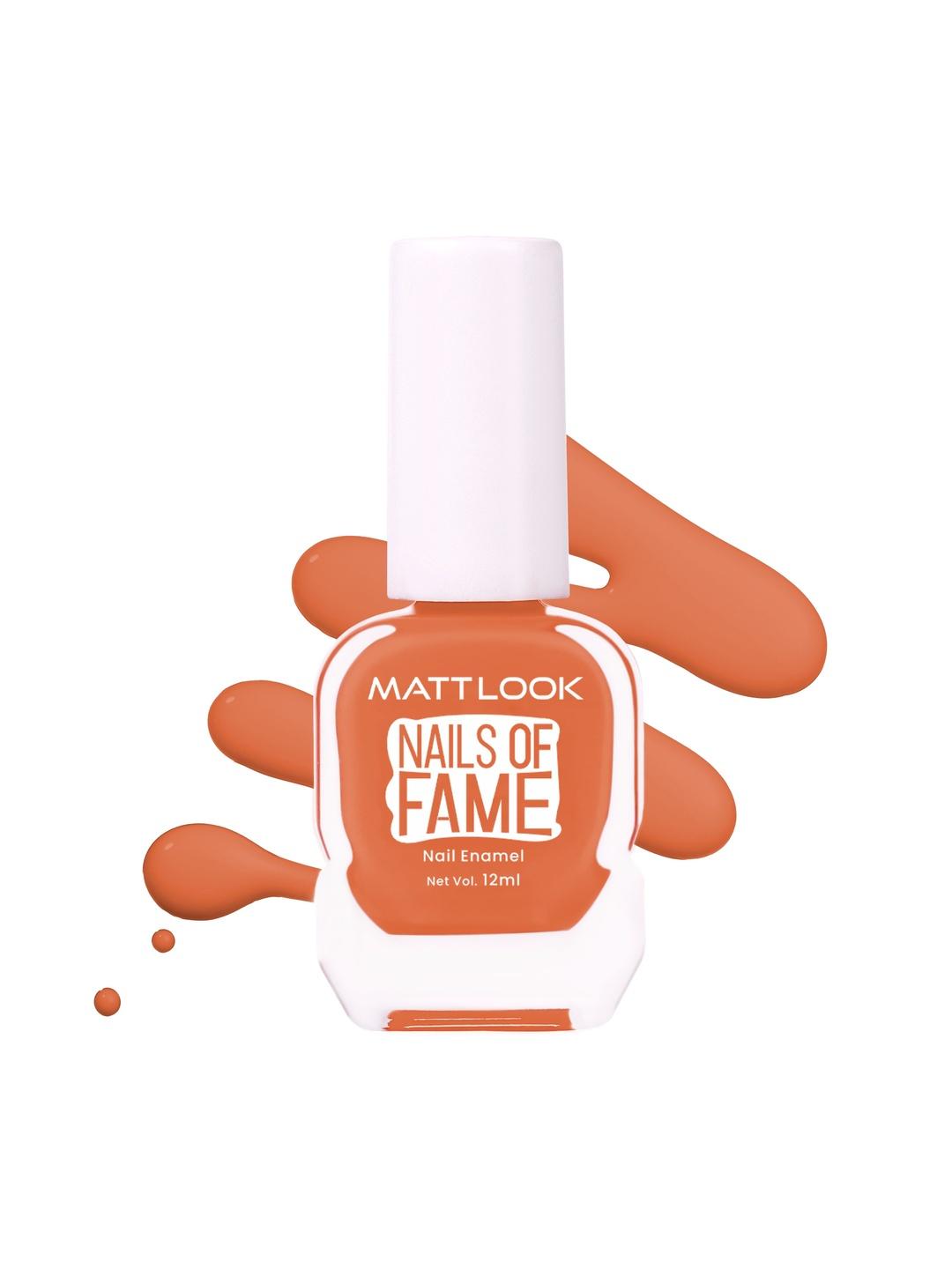 Buy MATTLOOK Nails Of Fame Long Lasting Nail Enamel 12 Ml Coral Candy 12 - - Personal Care for Women