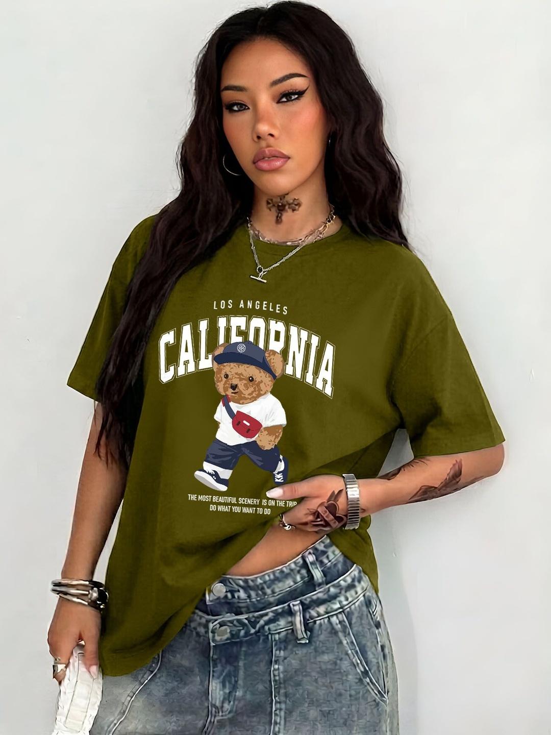Buy AUSK Women Printed T Shirt - Tshirts for Women 42202617 | Myntra