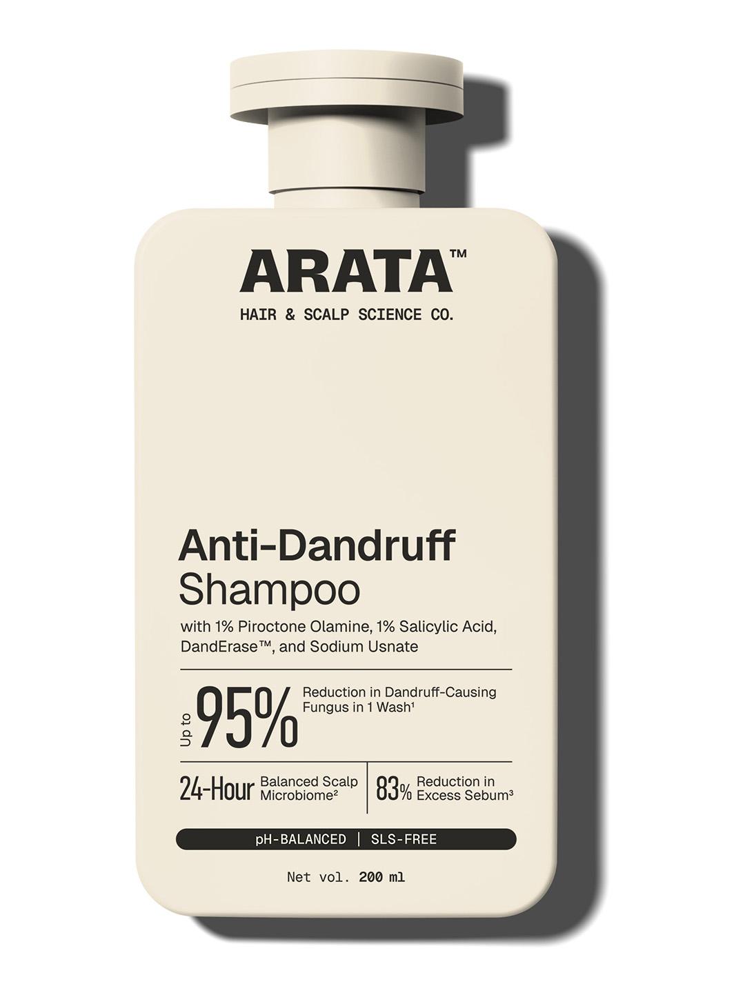 Buy ARATA Anti Dandruff Shampoo For Normal To Oily Hair 200ml - - Personal Care for Unisex