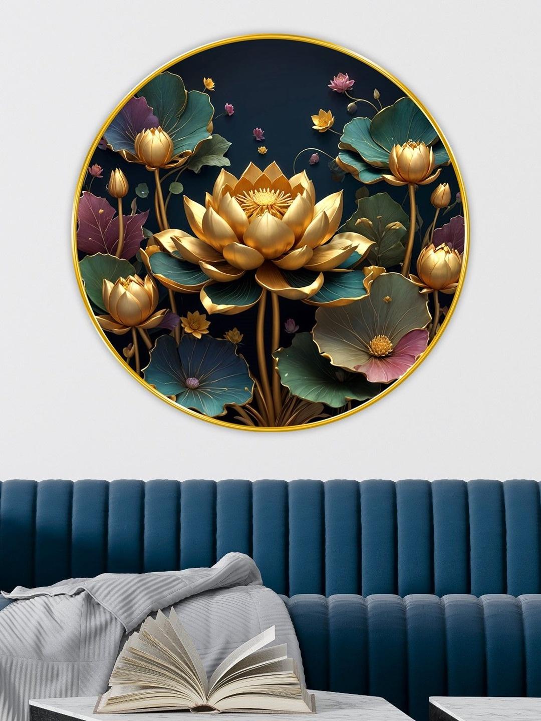 Buy Myntra Elegant Homes Multicoloured MDF Other Wall Paintings -  - Home for Unisex