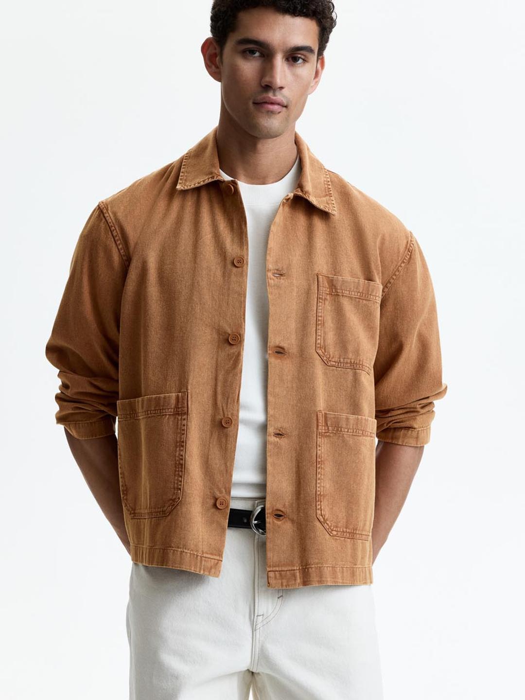 H&M Cotton Twill Overshirt