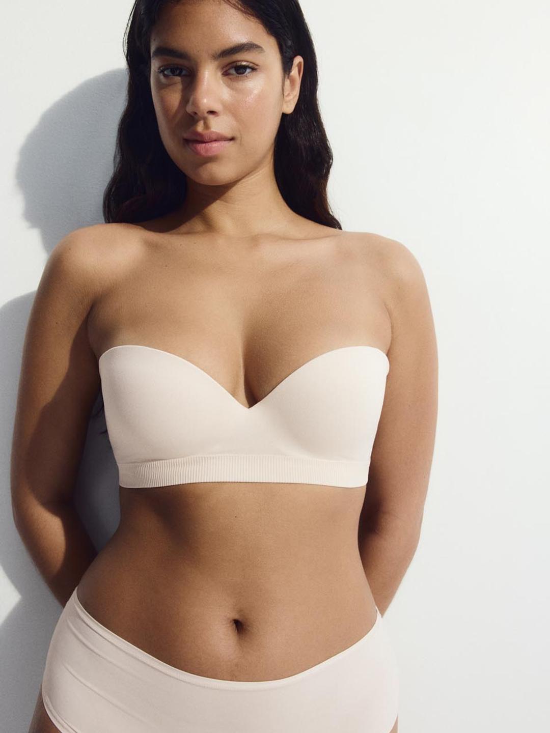 Buy H&M Seamless Padded Balconette Bra - - Apparel for Women