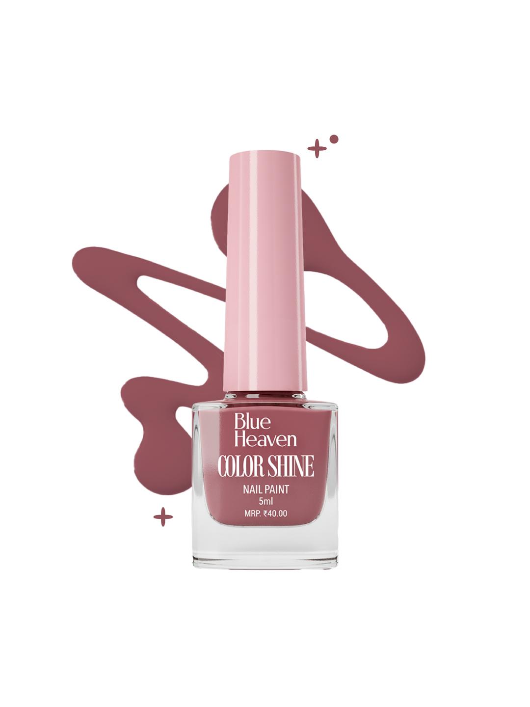 Buy Blue Heaven Color Shine Nail Polish 5 Ml   Shade 19 -  - Personal Care for Women