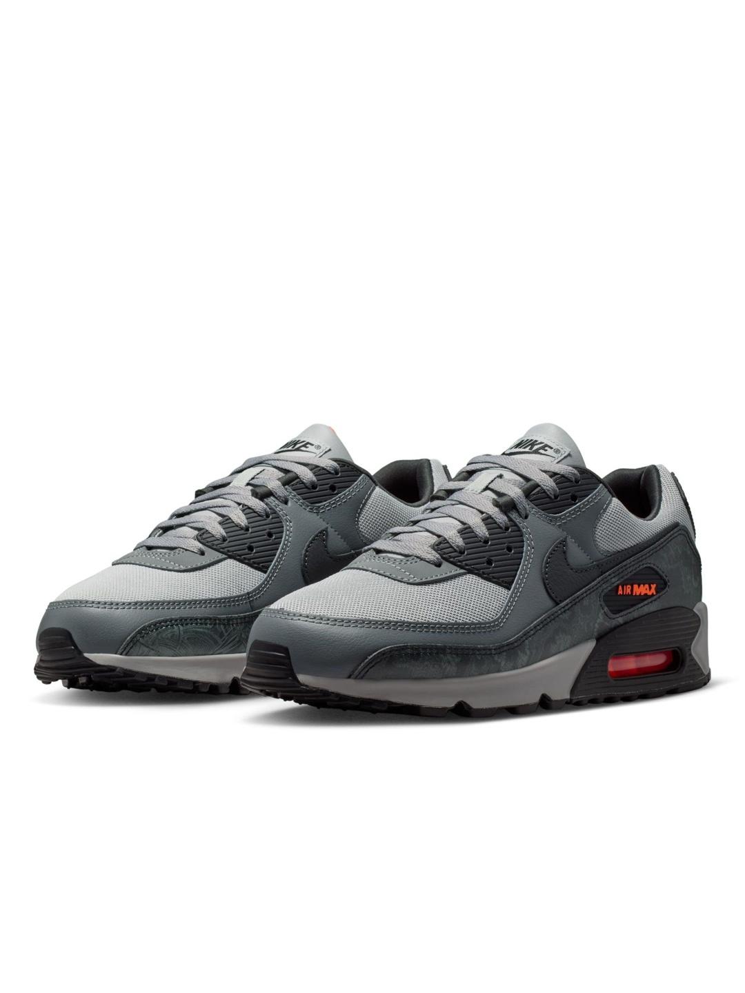 Nike Men Textured Leather Sneakers - Image 1