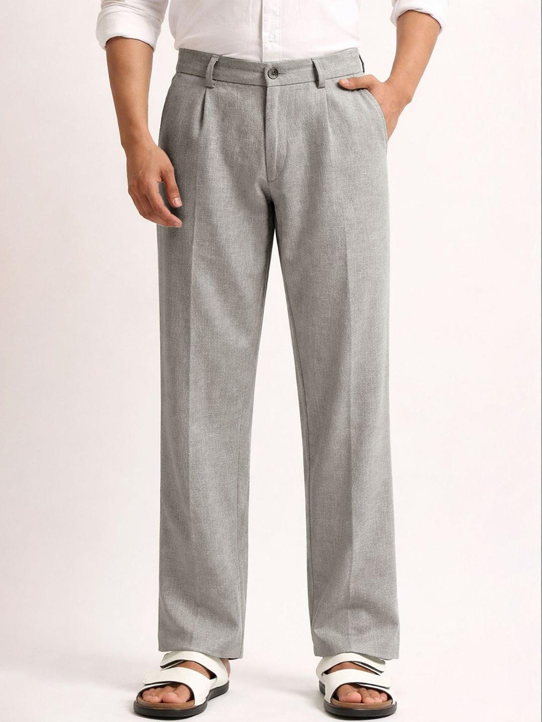 Buy Maniac Men Grey Turkish Trouser Regular Trousers Trousers For Men buy-maniac-men-grey-turkish-trouser-regular-trousers-trousers-for-men