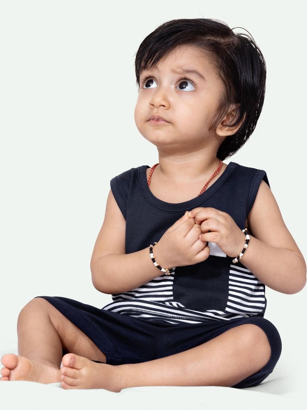 Buy Ariel Unisex Kids Striped T Shirt With Shorts -  - Apparel for Unisex Kids