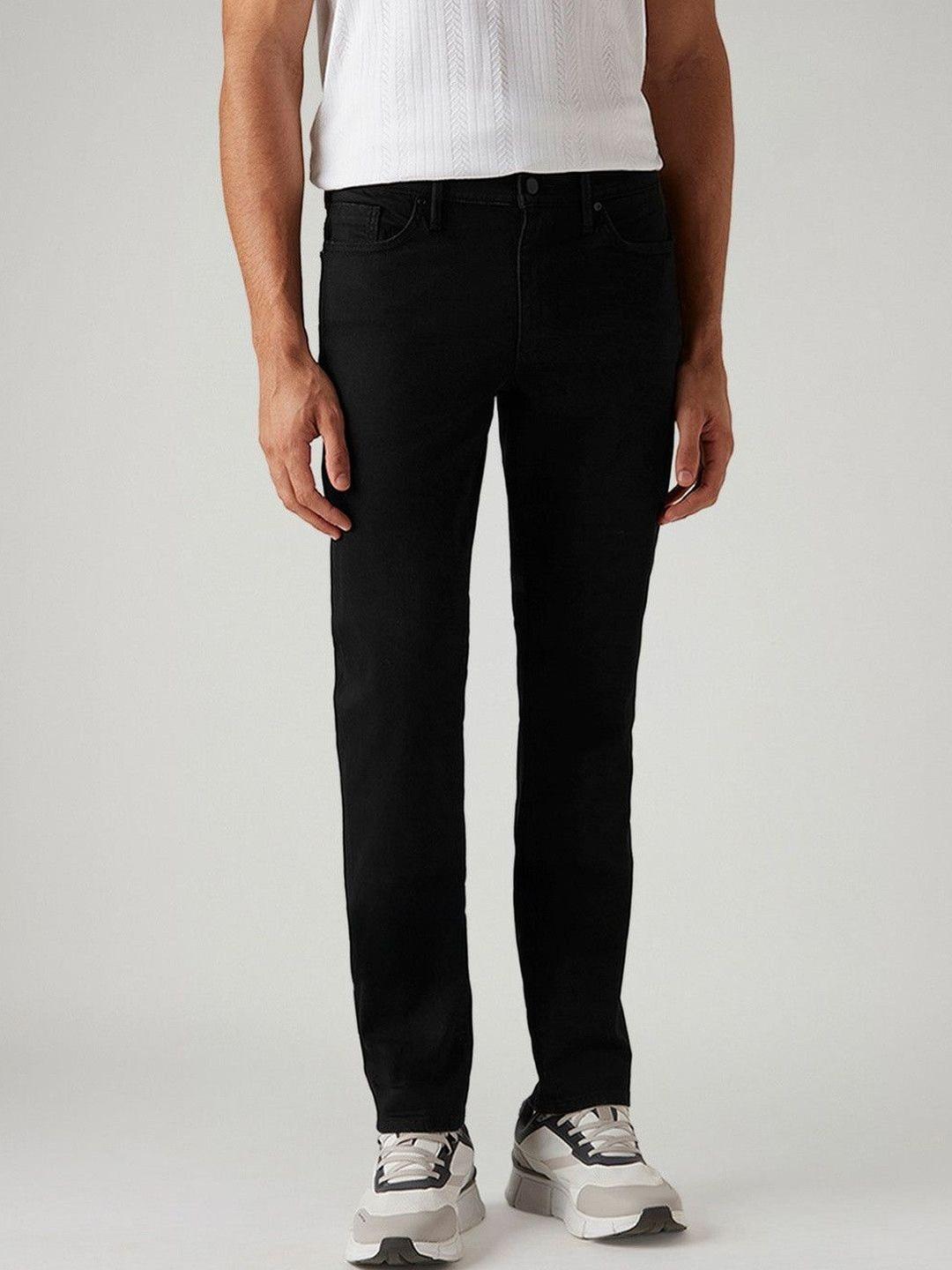 Buy Levis Redloop Men's 511 Black Slim Fit Mid Rise Jeans - Jeans for ...