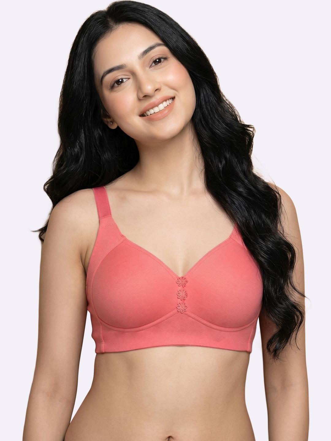Buy Intimist Cotton Padded Non Wired Everyday Minimiser Bonded Bra -  - Apparel for Women