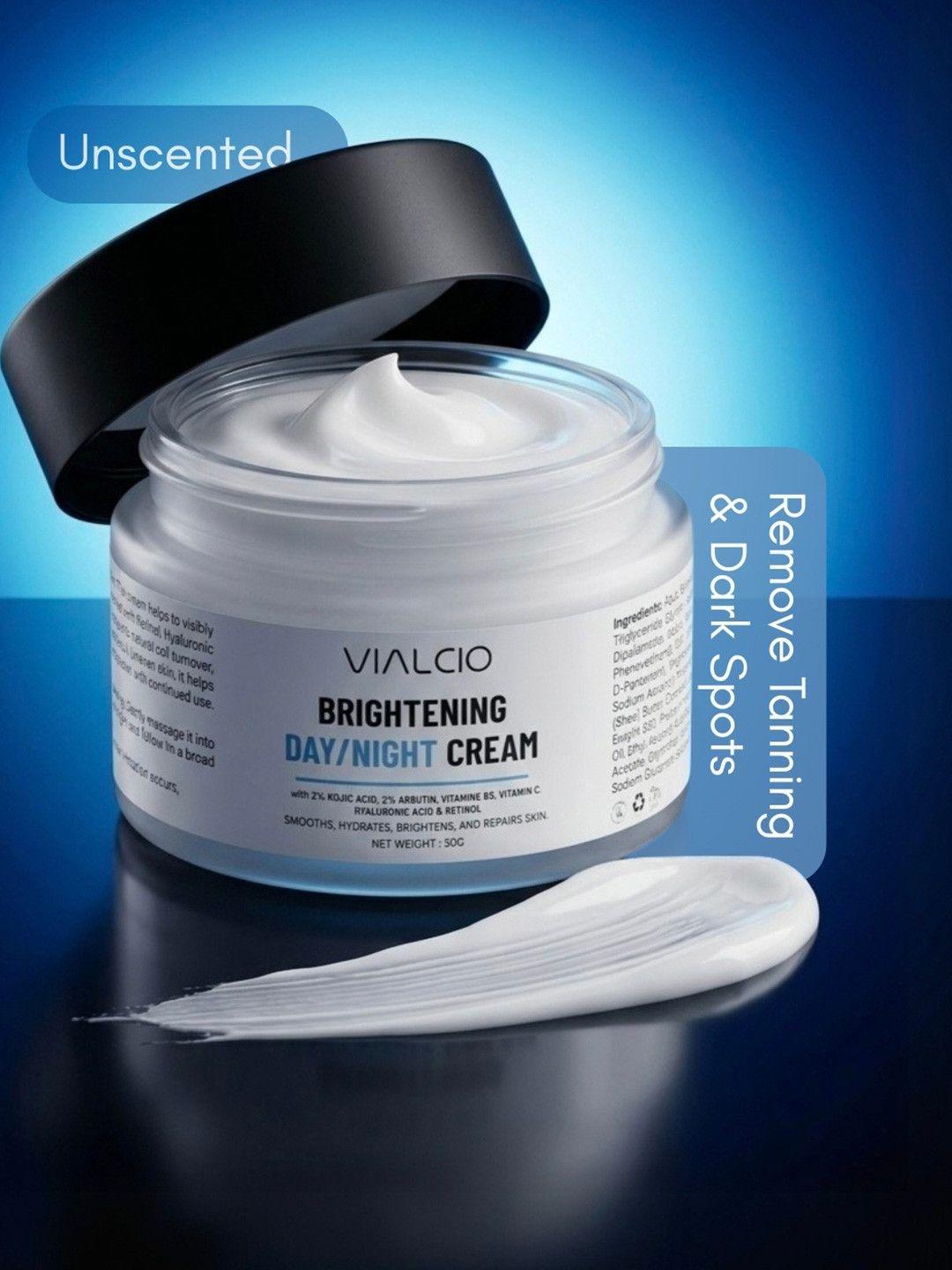 Buy VIALCIO Kojic Acid Brightening Detan Cream For Dark Spots & Pigmentation With Arbutin 50g - - Personal Care for Unisex