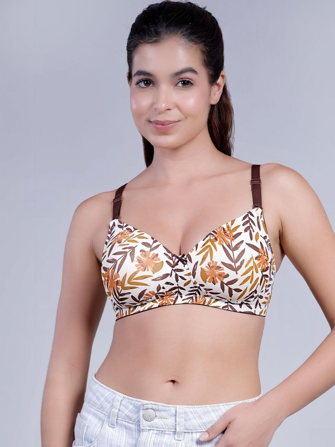 Buy Amour Secret Floral Bra Full Coverage Lightly Padded -  - Apparel for Women