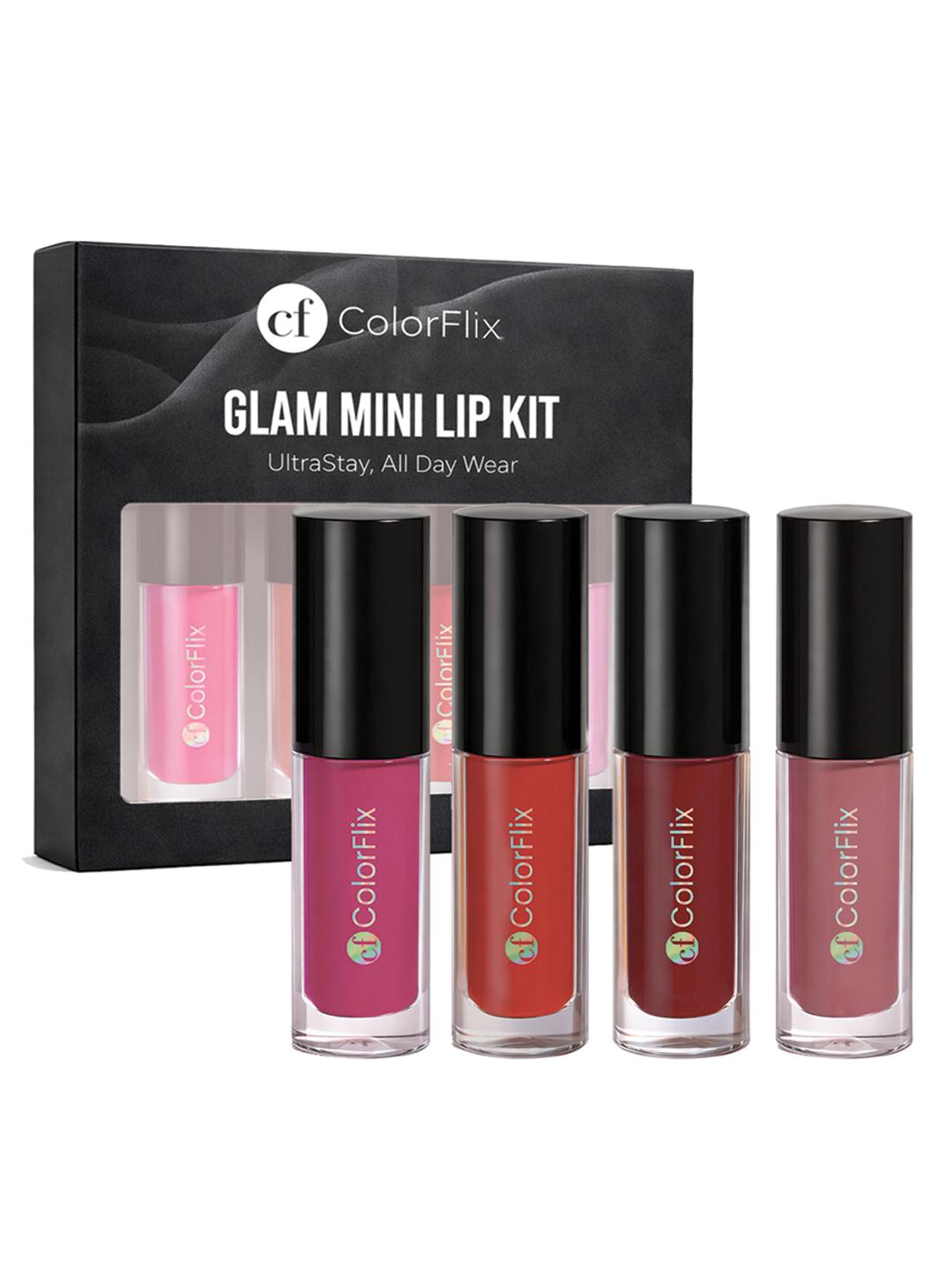 Buy COLORFLIX Set Of 4 No Transfer Long Lasting Matte Liquid Lipstick   2 Ml Each -  - Personal Care for Women