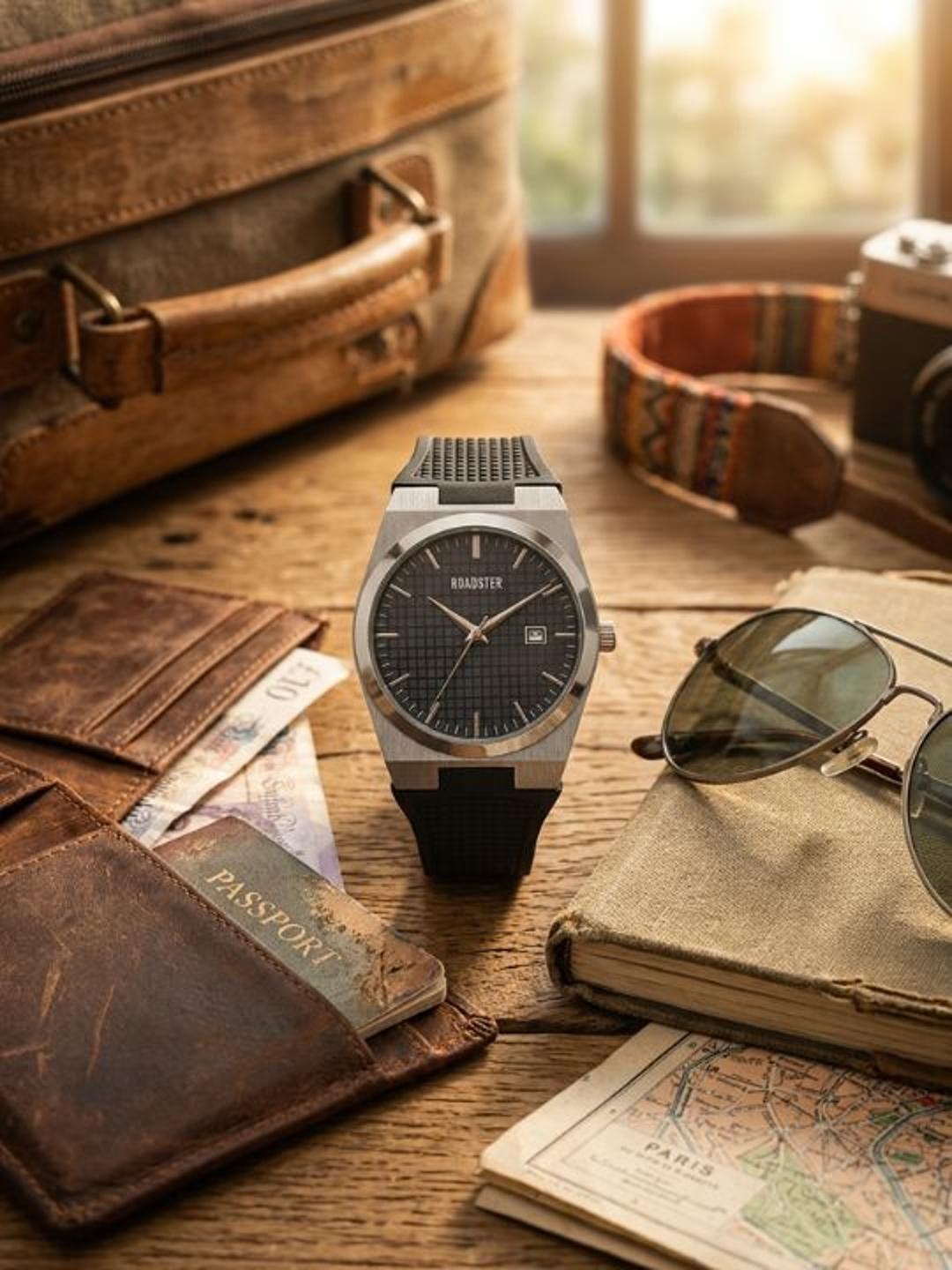 Buy The Roadster Lifestyle Co. Men Regular Analogue Watches 2526 LB RBD - - Accessories for Men