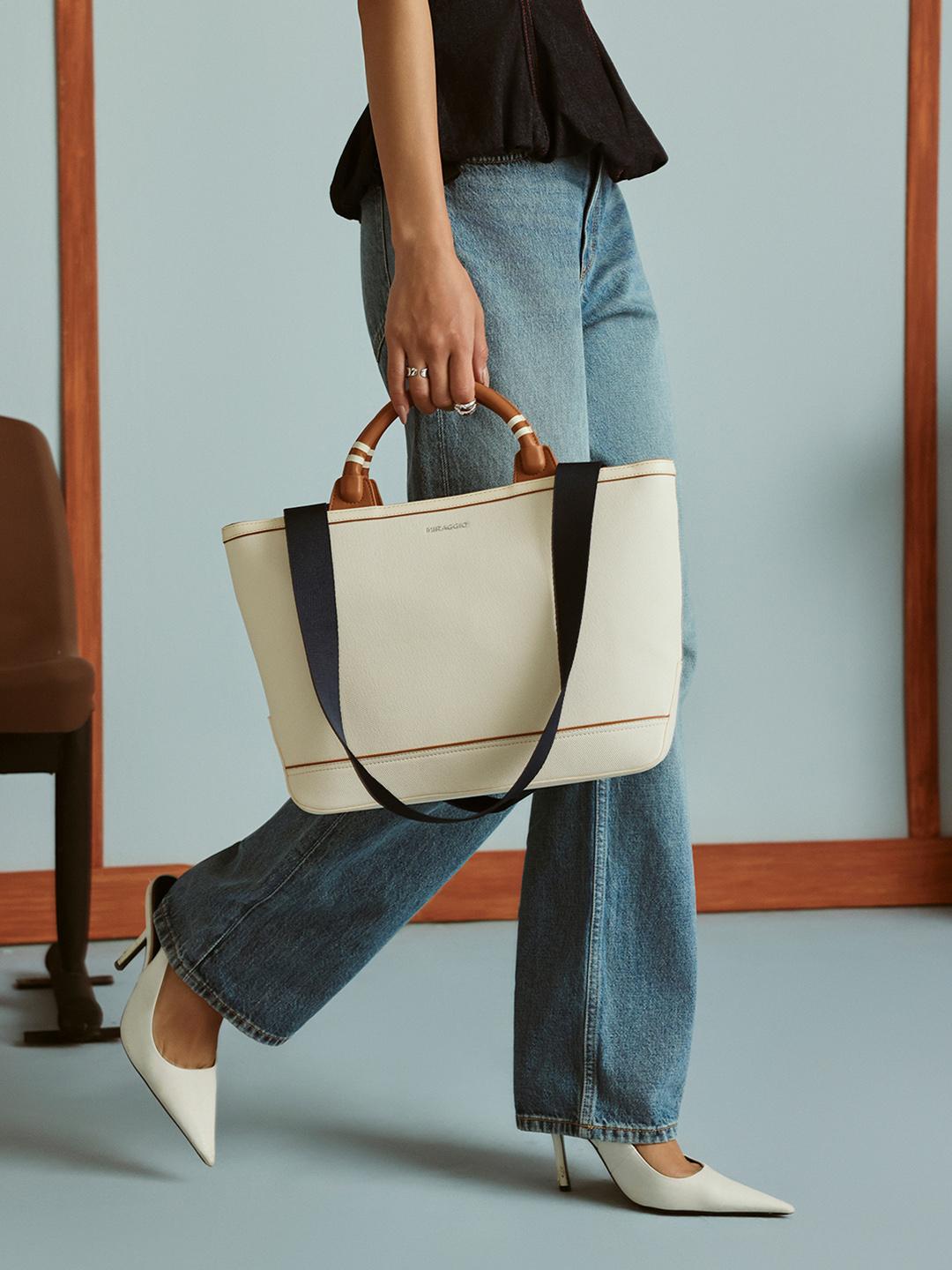 Buy MIRAGGIO Chaste Structured Tote Bag - - Accessories for Women