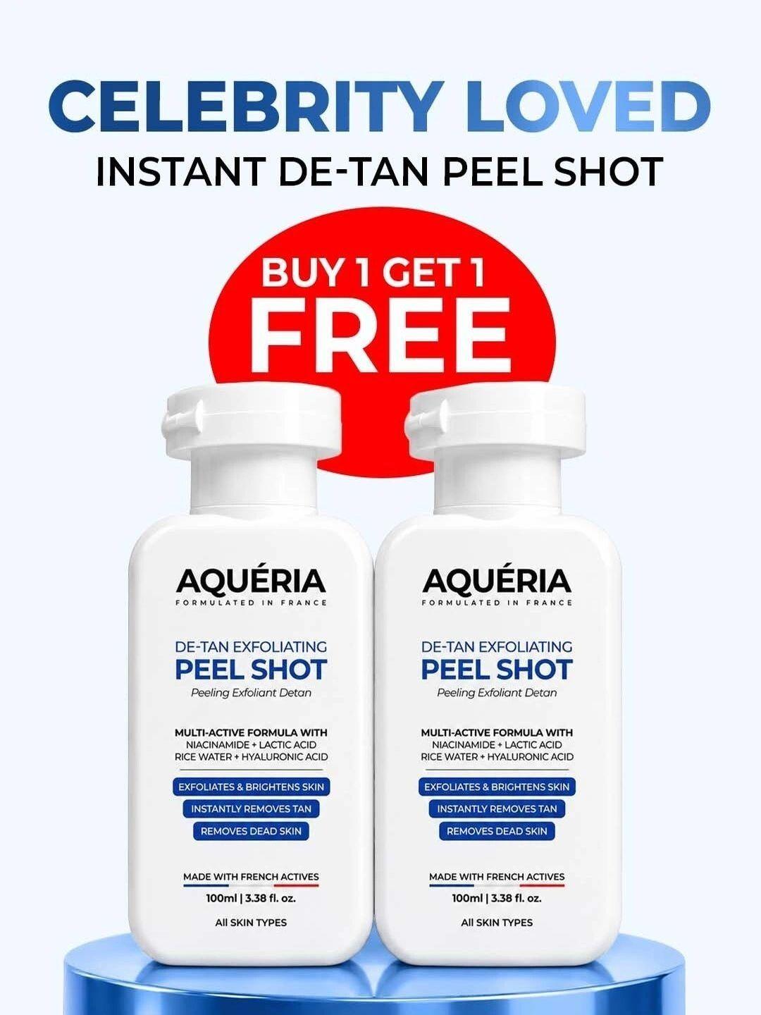 Aqueria Set Of 2 Exfoliating Gel Peel Shot 100 Ml Each - - Personal Care for Unisex deal on Myntra