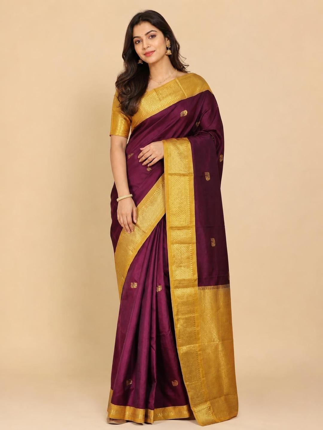 Buy NST5 Zari Tissue Paithani Saree - Sarees for Women 44215324 | Myntra