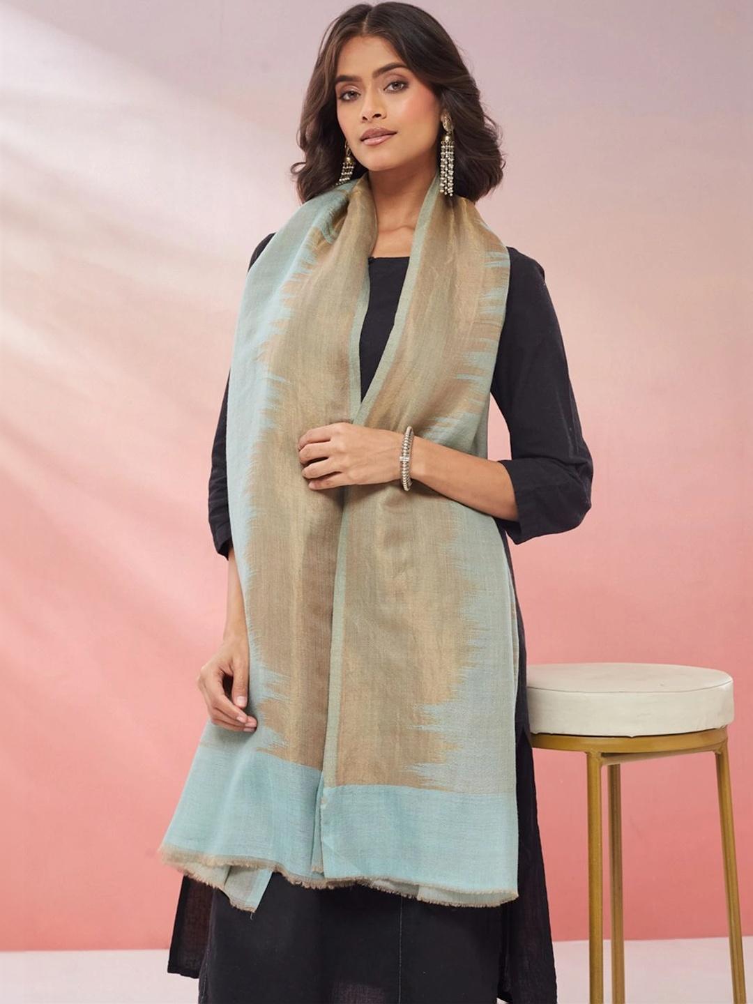 Buy Fabindia Women Woven Design Stole - Stoles for Women 46902976 | Myntra