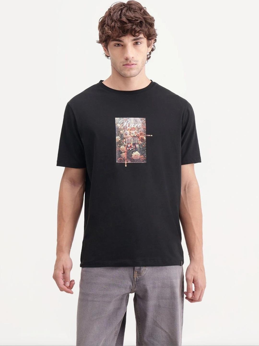Buy RARE RABBIT Men Floral Printed T Shirt - Tshirts for Men 47365058 ...