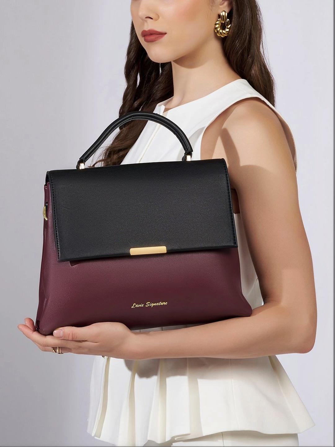 Lavie Signature Women Aspen C Flap Satchel Handbag
