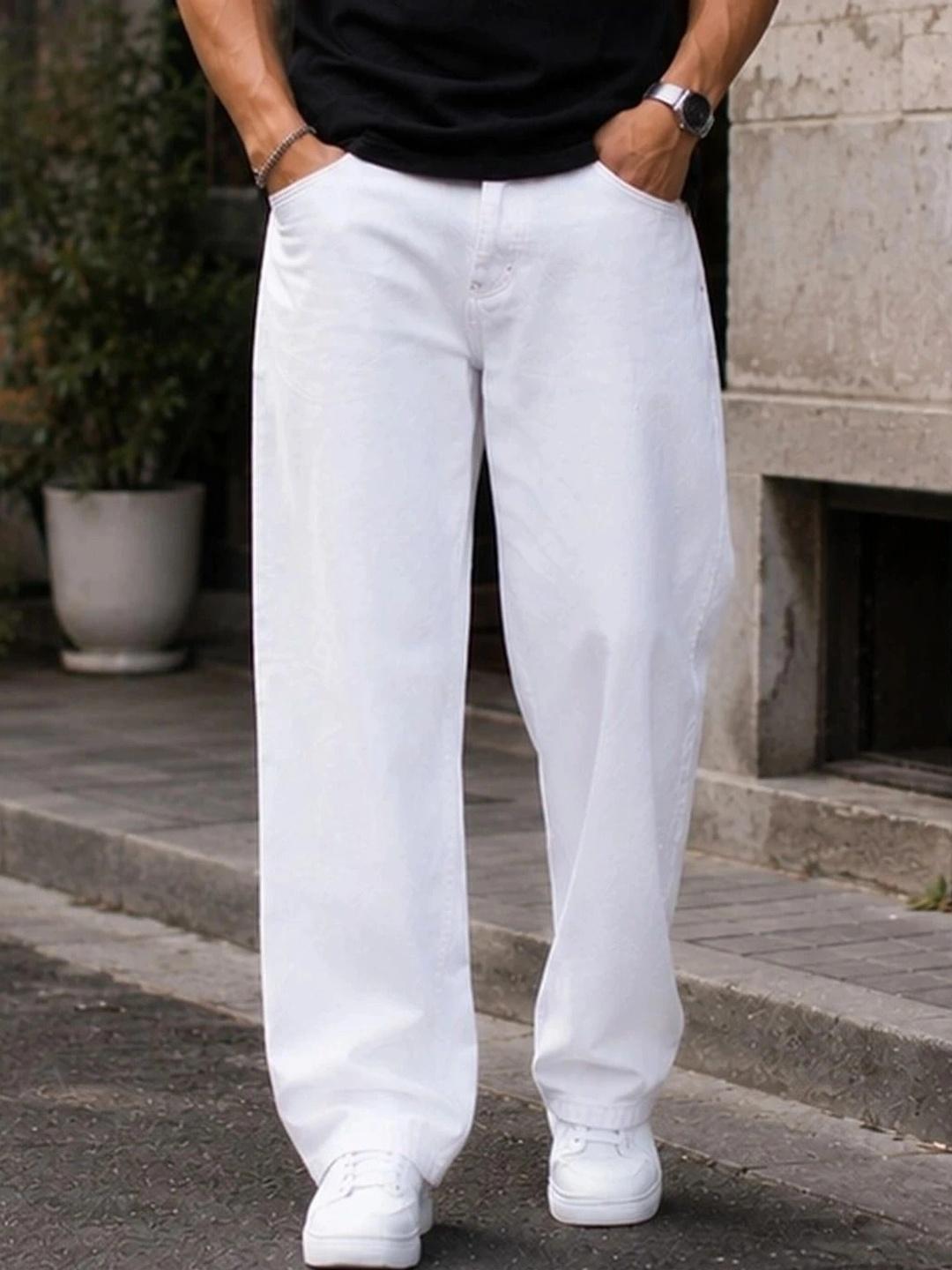 Men Exercise Wallet Buy Luminoire Men Loose Mid Rise Light Fade Stretchable Jeans - Jeans ...
