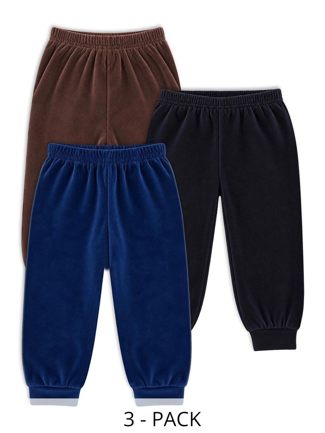 Buy CLAP Unisex Baby Boys Warm Pajamas Girls Winter Leggings 3Pcs ...