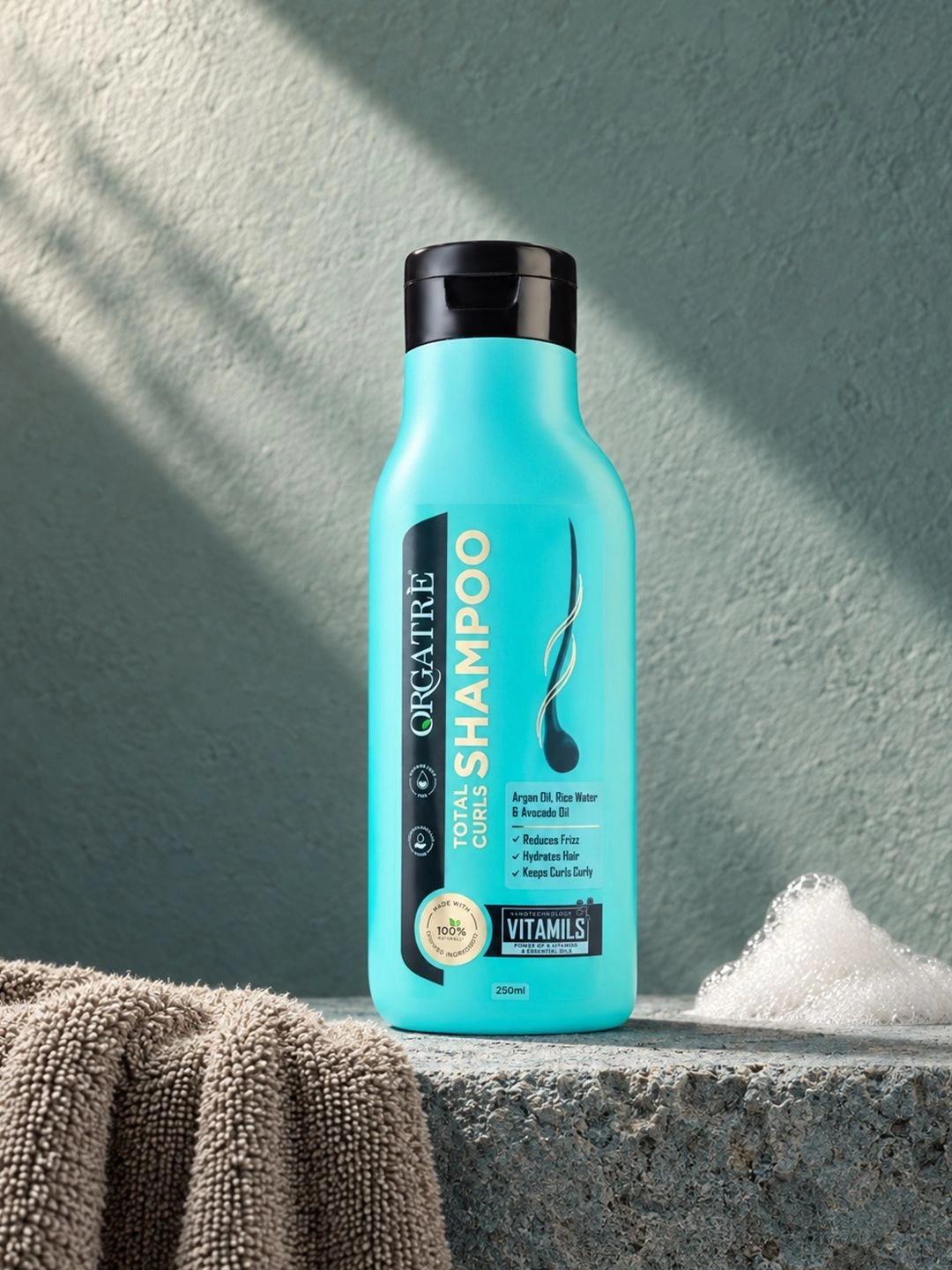 Buy Orgatre Total Curls Shampoo With Avocado Oil 250ML - - Personal Care for Unisex