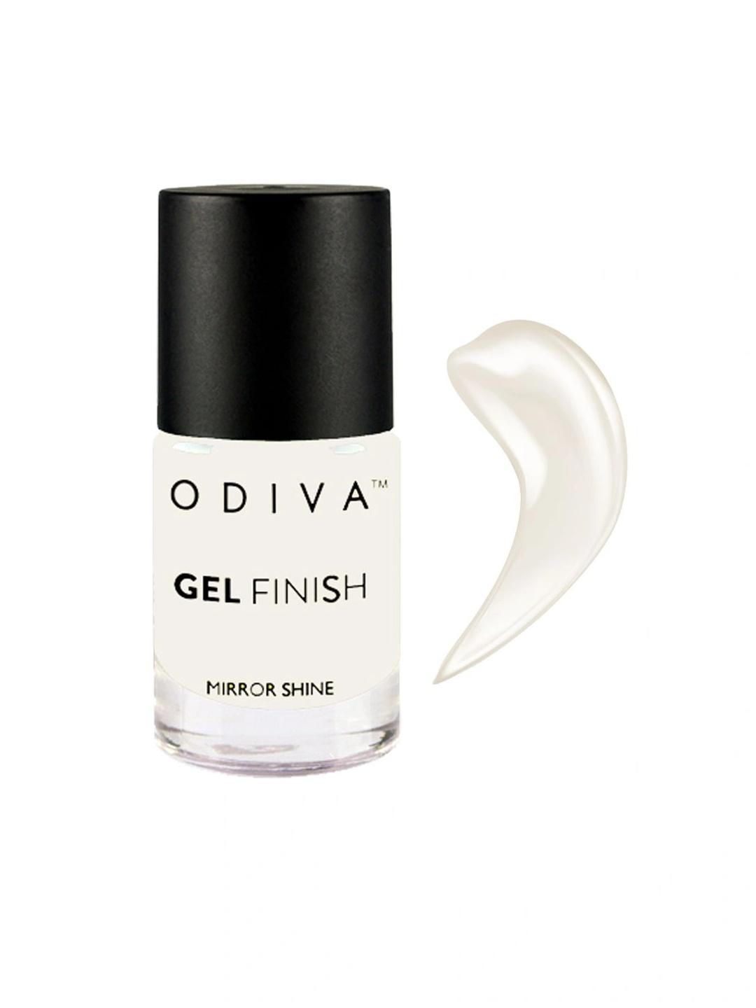 Buy ODIVA Gel Finish Long Wearing Nail Polish 11 Ml Bring Back The White - - Personal Care for Women