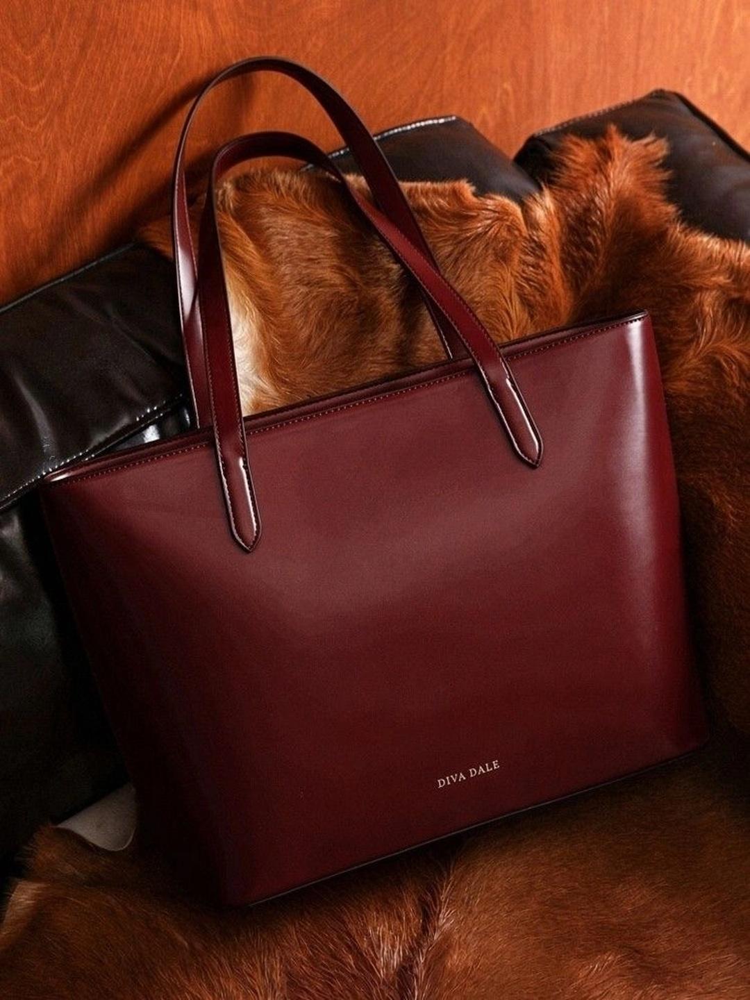 Buy Diva Dale PU Up To 16 Inch Structured Tote Bag -  - Accessories for Women