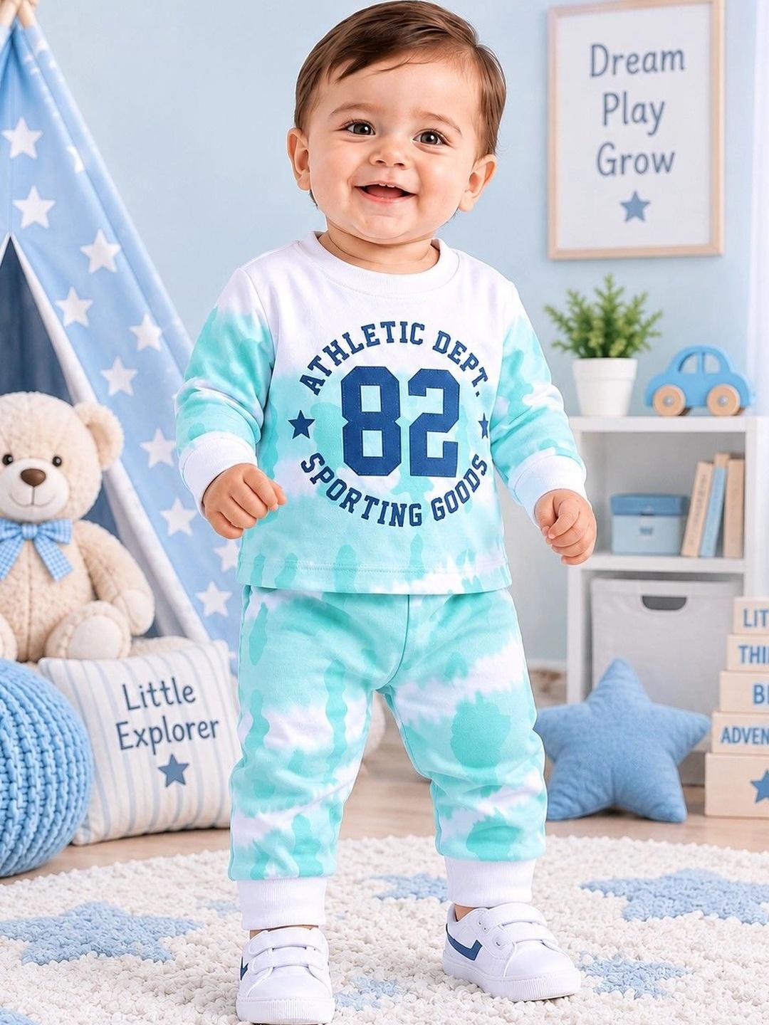 Buy YK X Tinyo Boys Printed T Shirt With Pyjamas - - Apparel for Boys