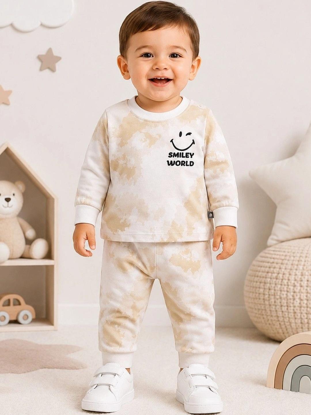 Buy YK X Tinyo Boys Printed T Shirt With Pyjamas -  - Apparel for Boys