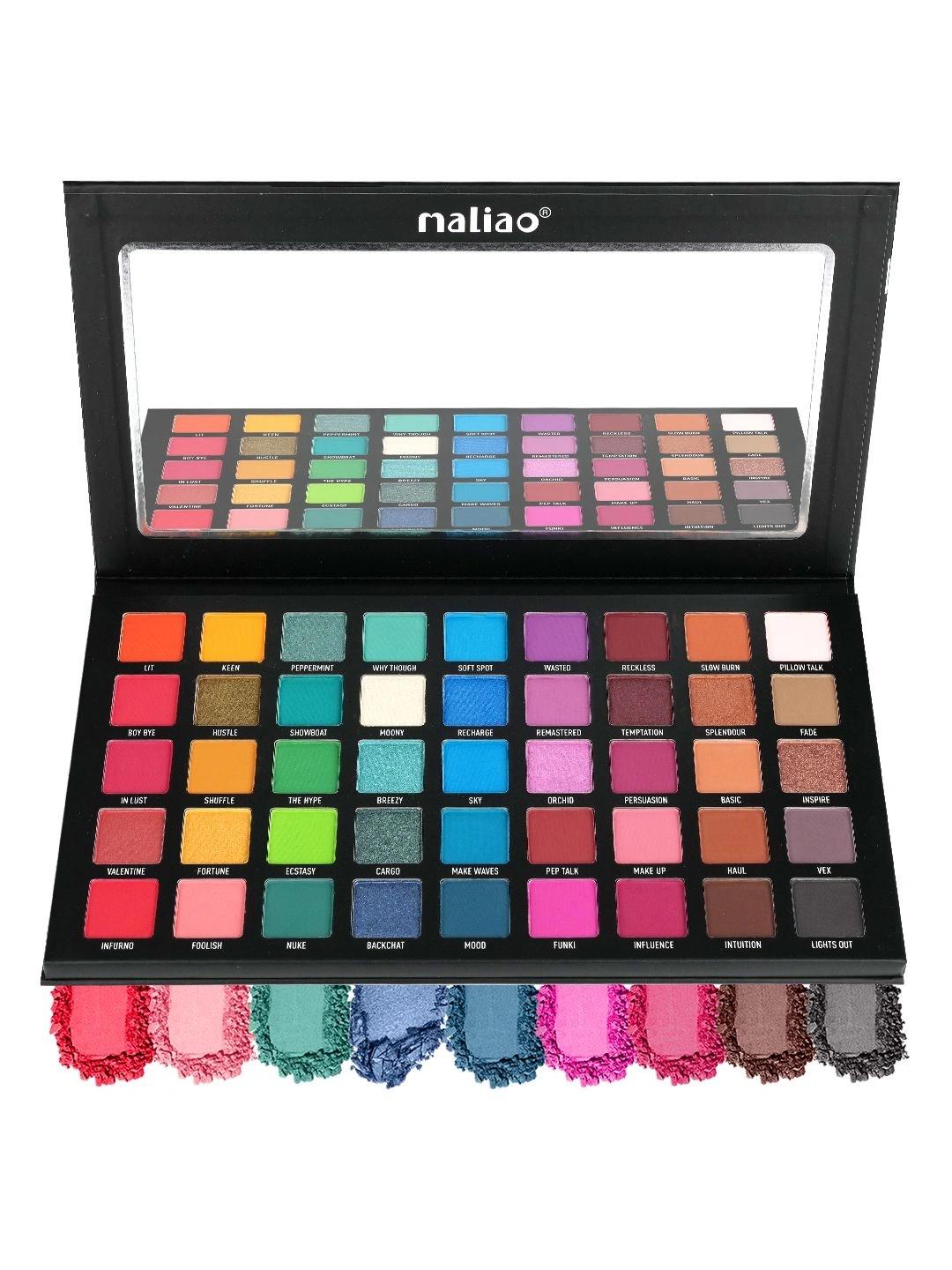 Buy Maliao 45 Shades Long Lasting Retro Glamour Eyeshadow Palette   64 G   Remastered -  - Personal Care for Women