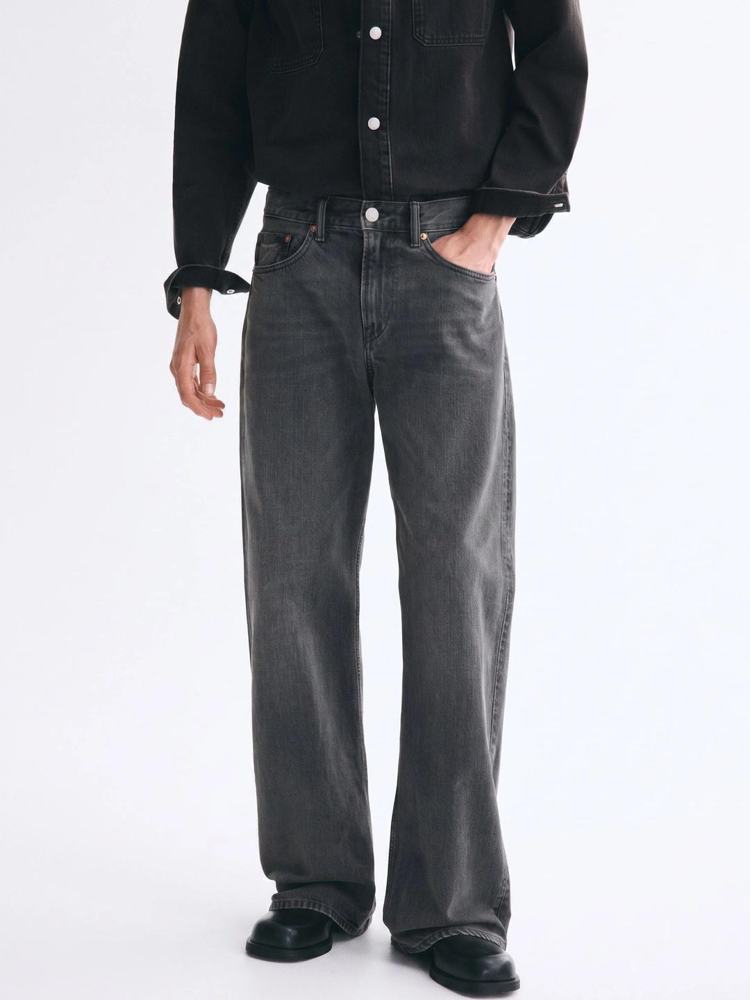 dolsia Men Bootcut Mid-Rise Light Fade Stretchable Jeans - Image 1
