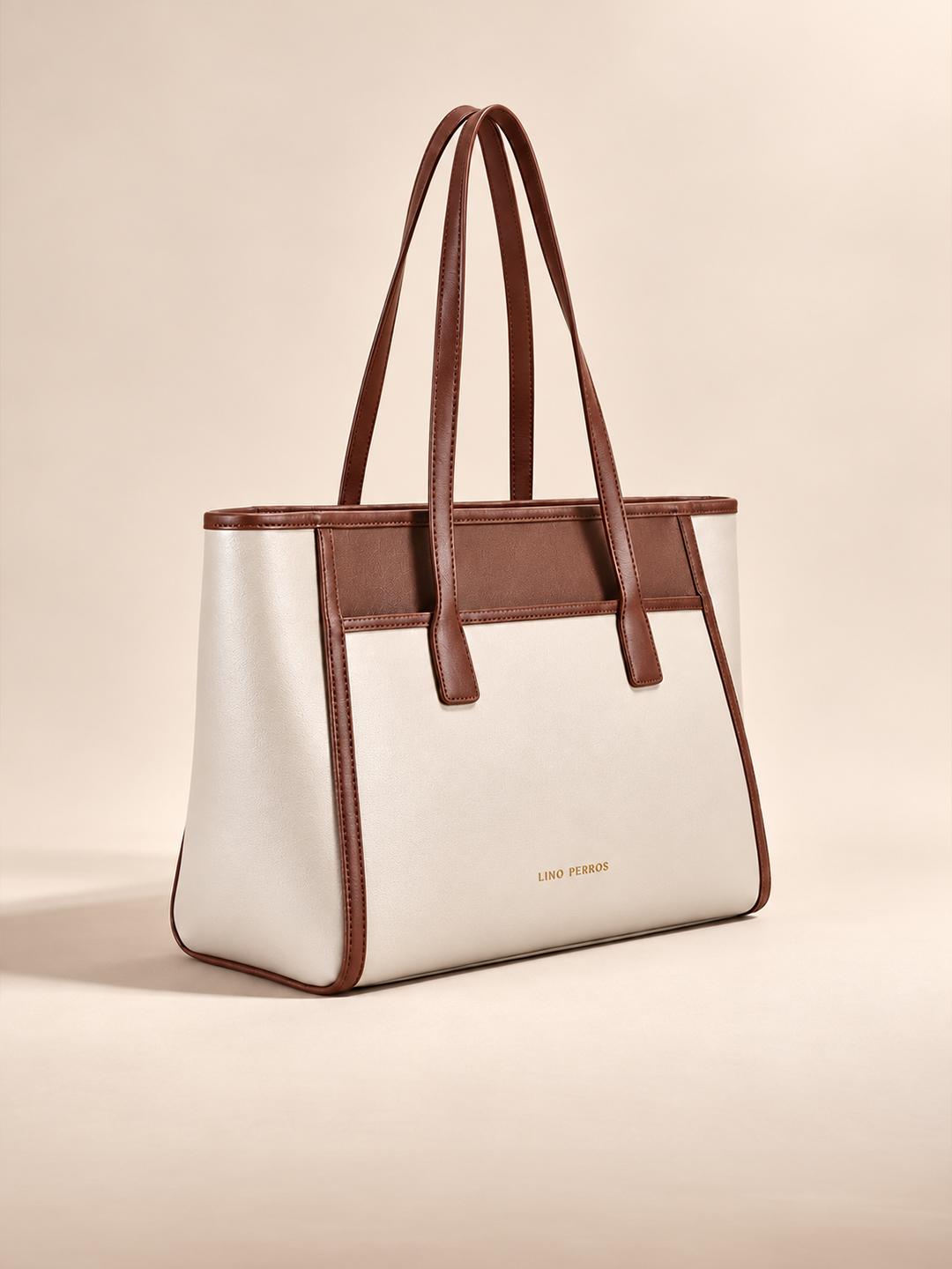 Buy Lino Perros Leather Quilted Structured Tote Bag -  - Accessories for Women