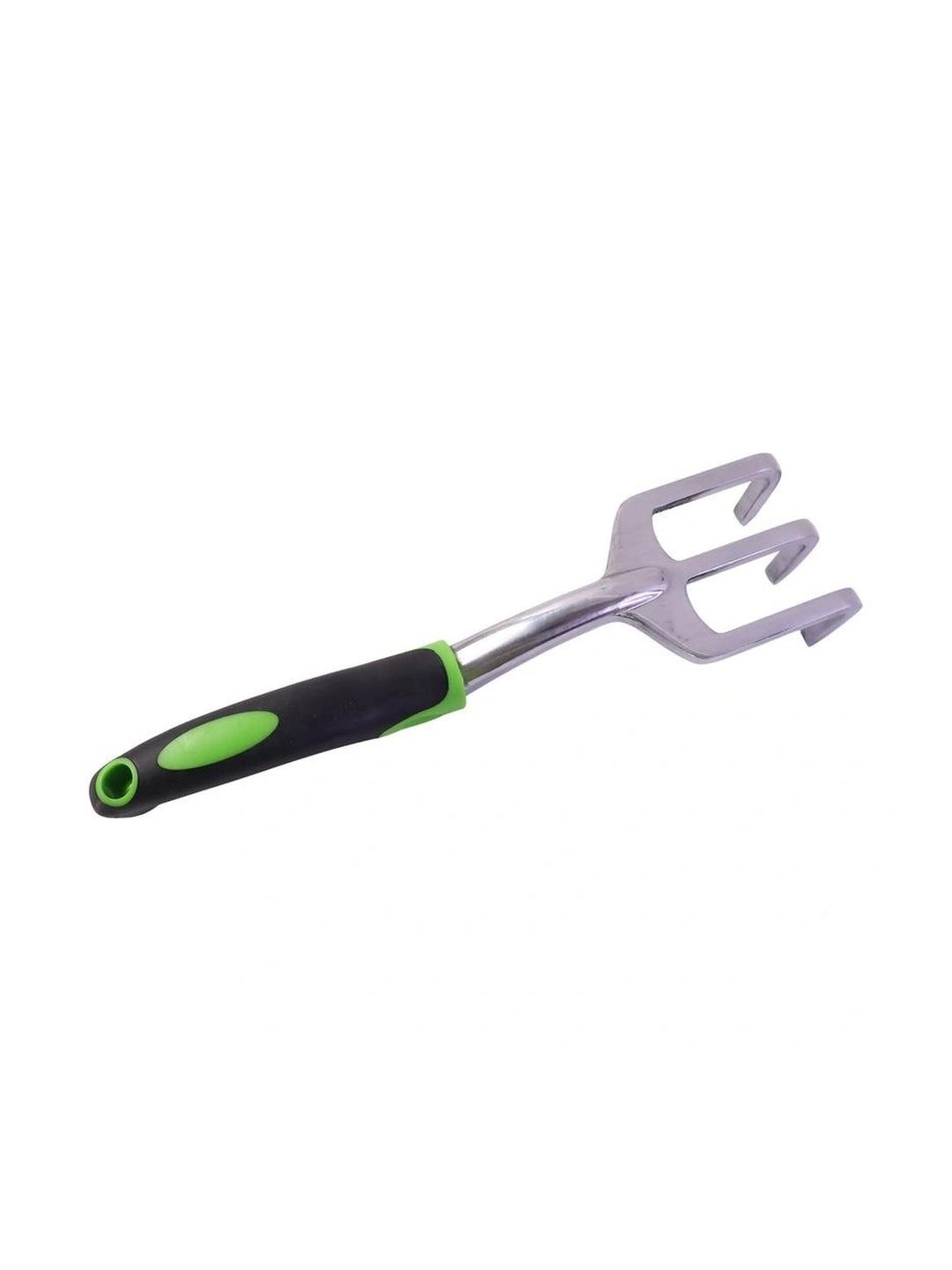 Buy DeoDap Grey & Green Prong Fork Garden Hand Cultivator - Garden ...