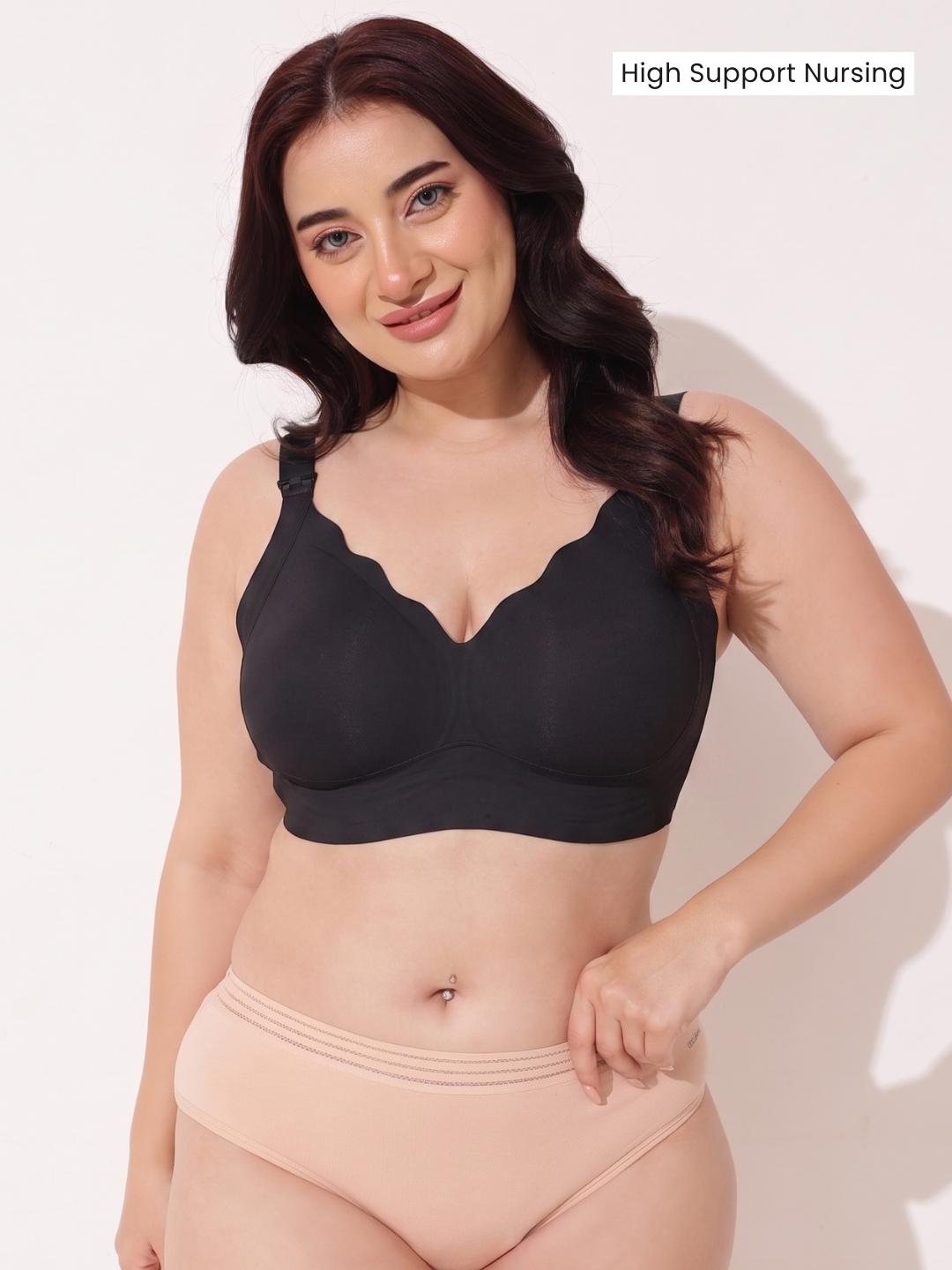 Buy House Of Zelena Seamless Sculpt & Lift Scallop Nursing Bra -  - Apparel for Women