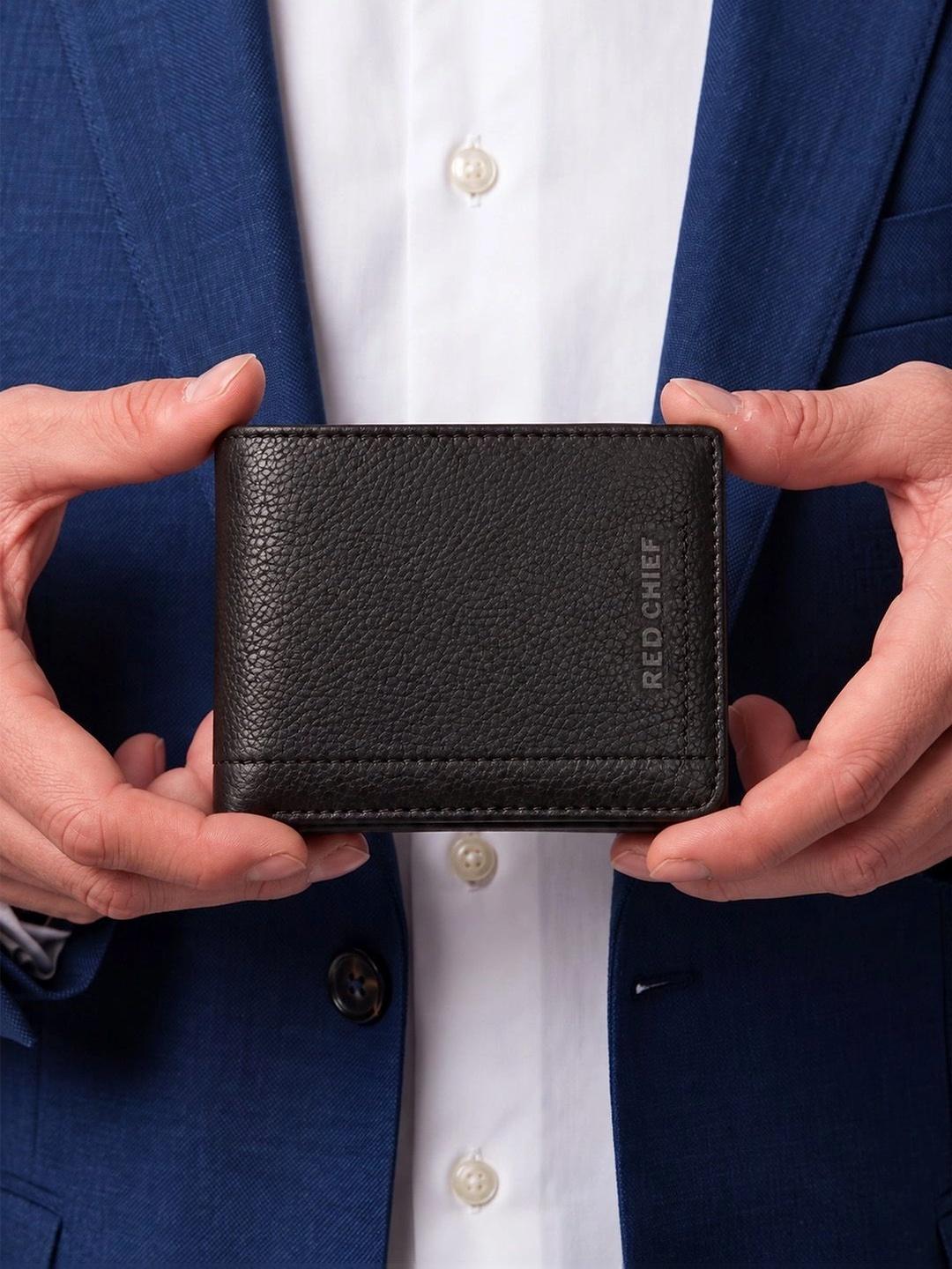 Tous Red Wallet Buy Red Chief Men Textured Leather Two Fold Wallet - Wallets for Men ...