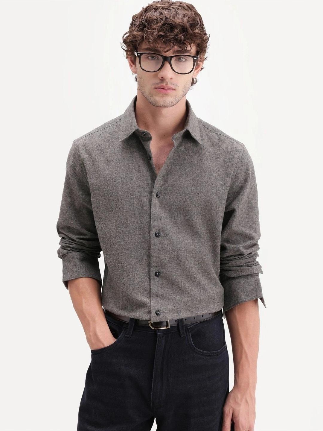 Buy RARE RABBIT Men Regular Sleeves Casual Shirt - Shirts for Men ...