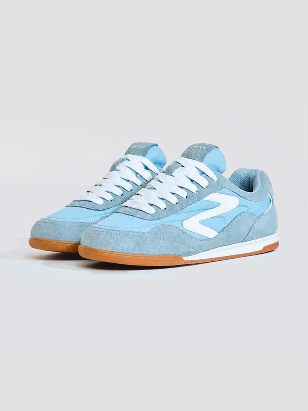 Snitch Men Colourblocked PU Sneakers - Image 1