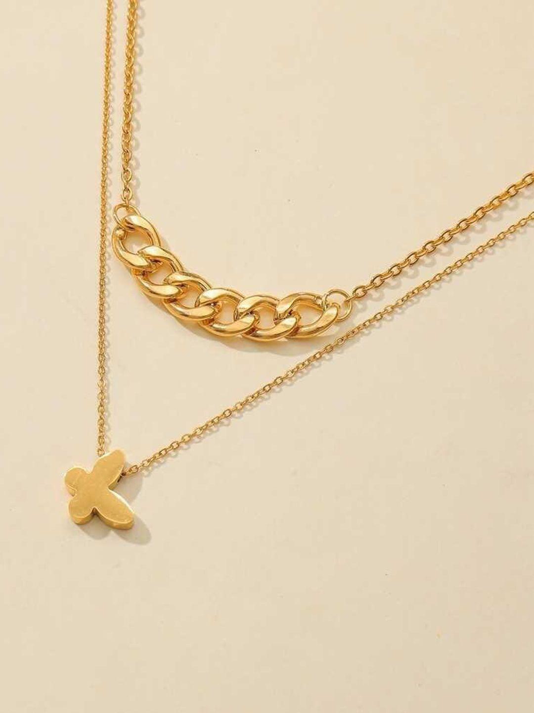Buy MYKI Gold Plated Pendant Chain -  - Accessories for Women