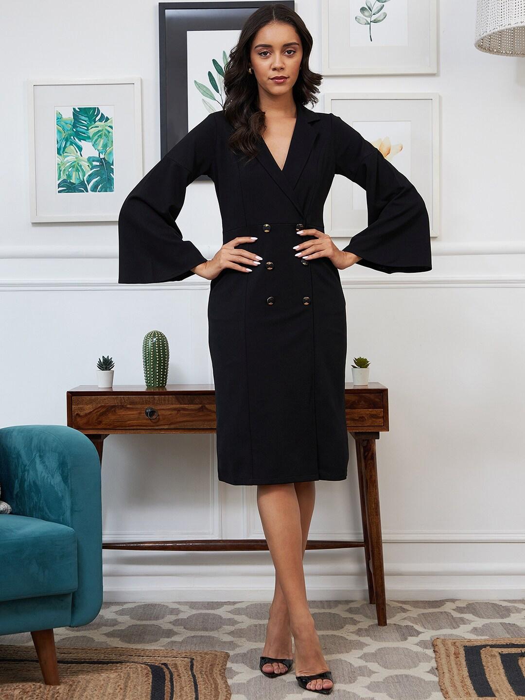 backless slim maxi dresses Black Dress With Bow Detail Style:ES0106BBK 2.7.26 Black Cocktail Dresses 2018