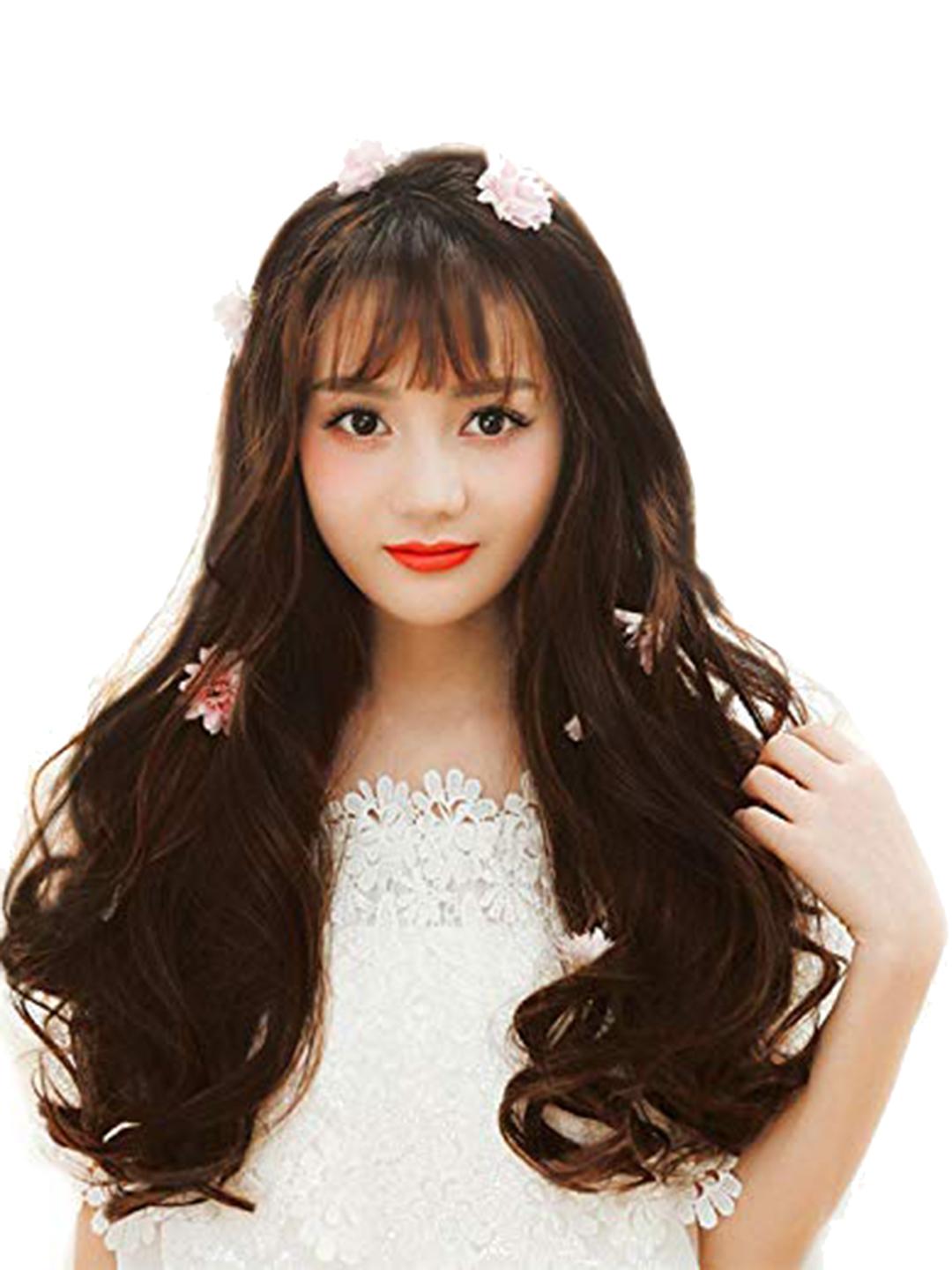 Buy CHRONEX Brown 5 Clips Based Curly Hair Extension -  - Personal Care for Women
