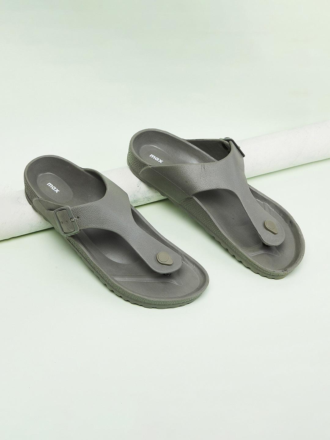 Maxed Flops Buy Max Men Grey Flip Flops - Flip Flops for Men 20552856 | Myntra