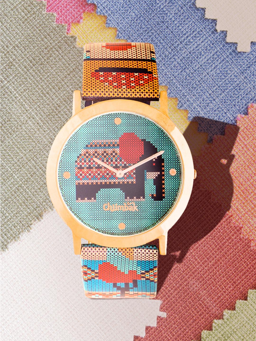 Buy TEAL BY CHUMBAK Women Multicoloured Analogue Watch - - Accessories for Women