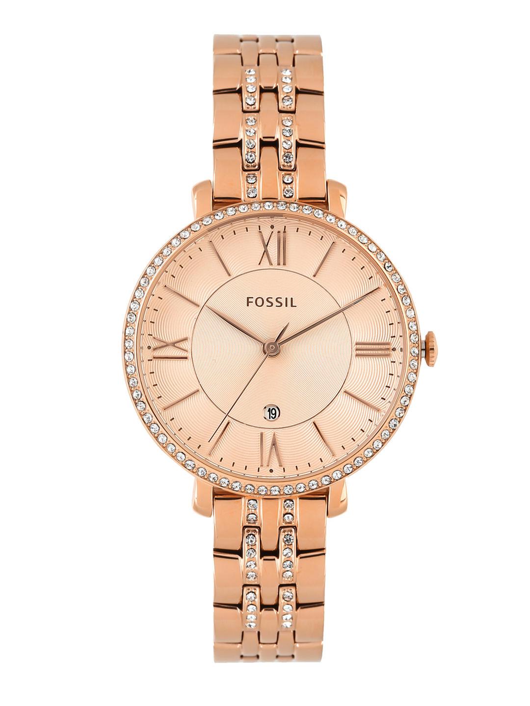 Buy Fossil Women Gold Toned Analogue Watch ES3546 -  - Accessories for Women