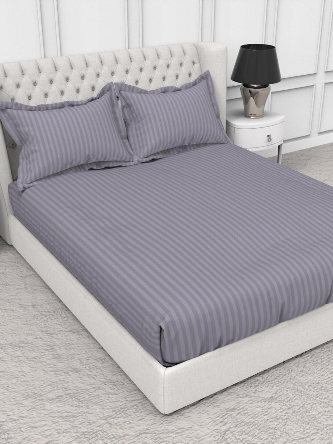 Photo inspiration: Gallery Detail: Buy The White Moss Blanc Silver Toned Striped 210 Tc
